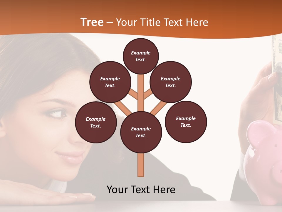 Single Mother Older PowerPoint Template