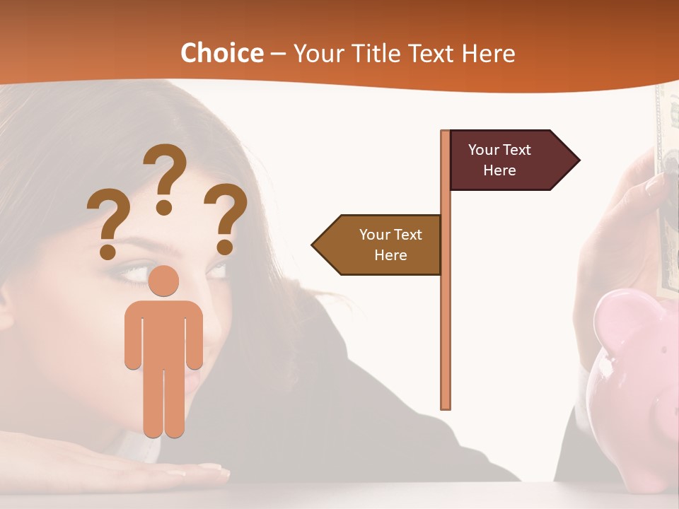 Single Mother Older PowerPoint Template