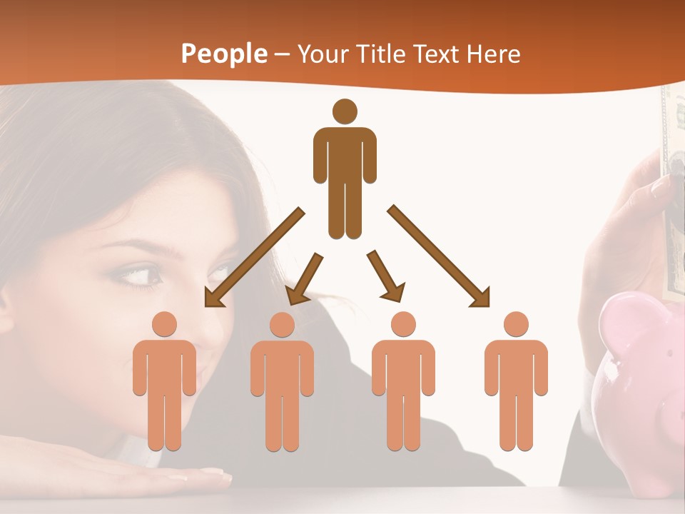 Single Mother Older PowerPoint Template