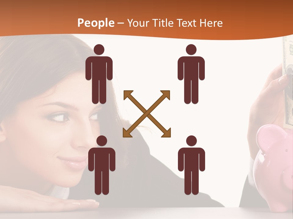 Single Mother Older PowerPoint Template