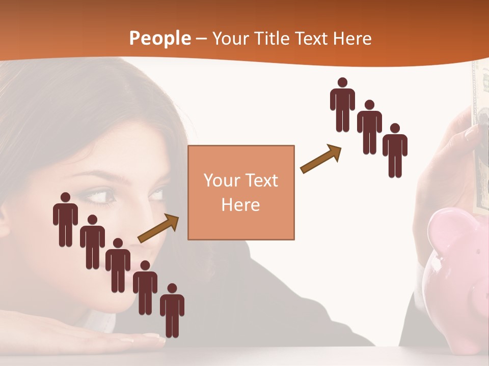 Single Mother Older PowerPoint Template