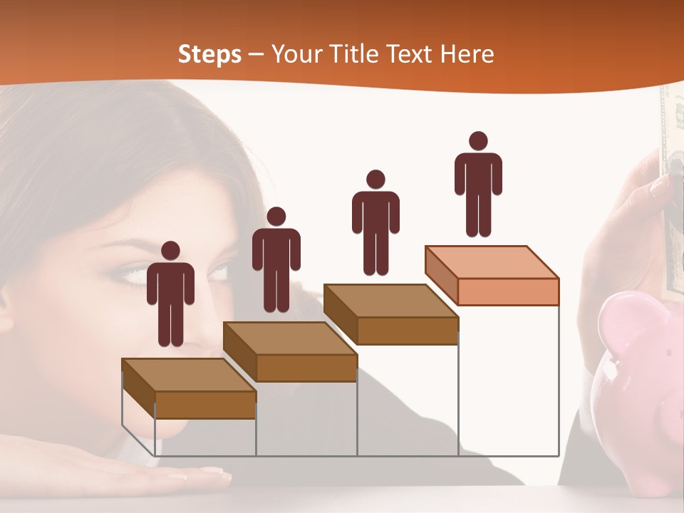 Single Mother Older PowerPoint Template