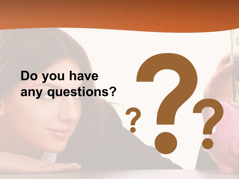 Single Mother Older PowerPoint Template