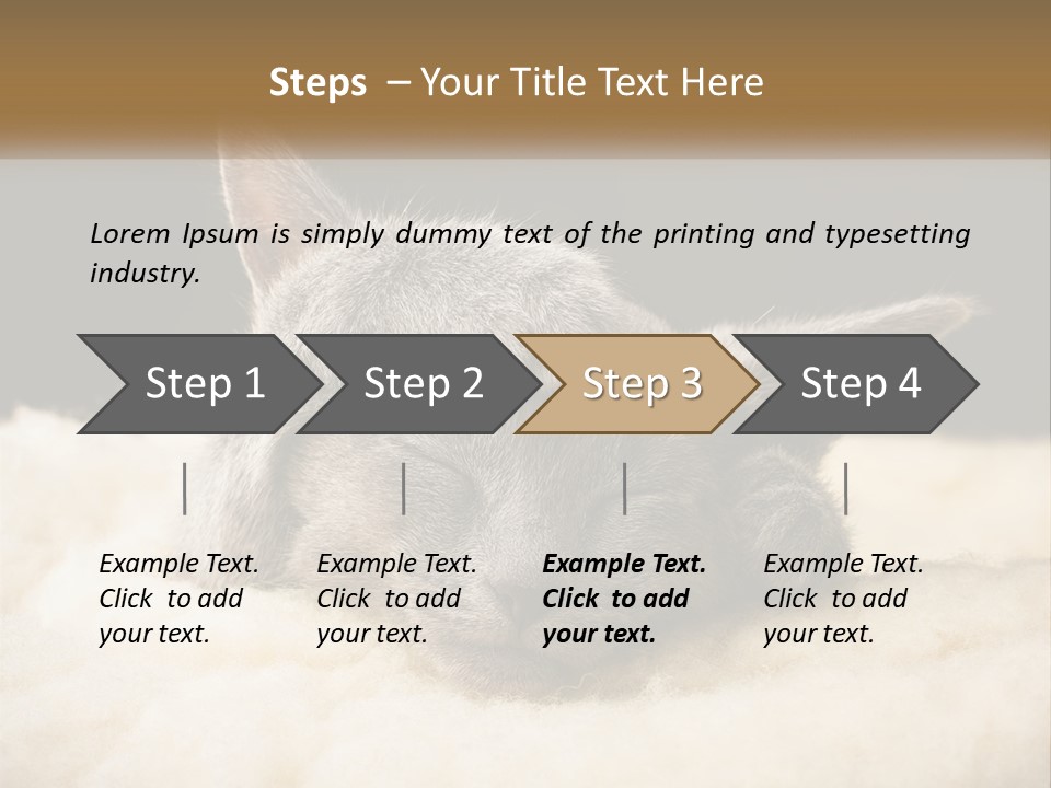 Sand Pensioner Sad PowerPoint Template