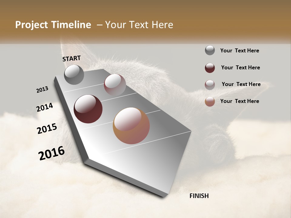 Sand Pensioner Sad PowerPoint Template