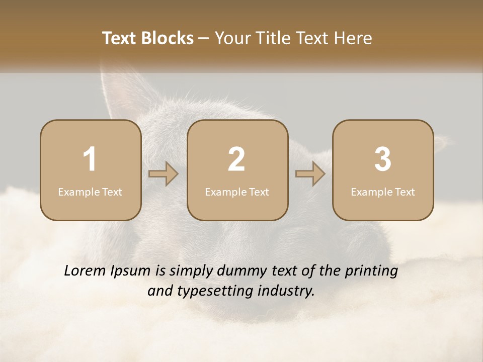Sand Pensioner Sad PowerPoint Template