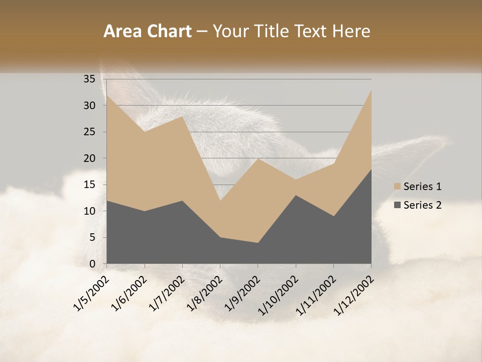 Sand Pensioner Sad PowerPoint Template
