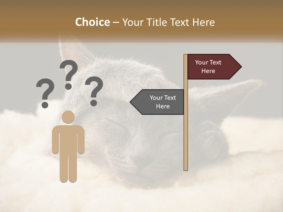 Sand Pensioner Sad PowerPoint Template