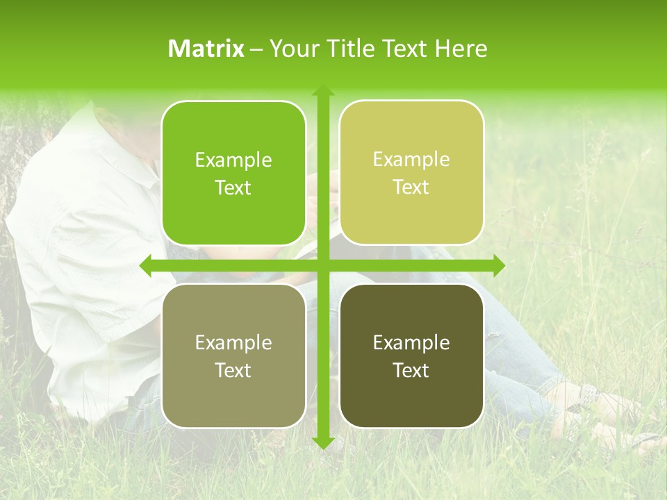 Life Portrait Single PowerPoint Template