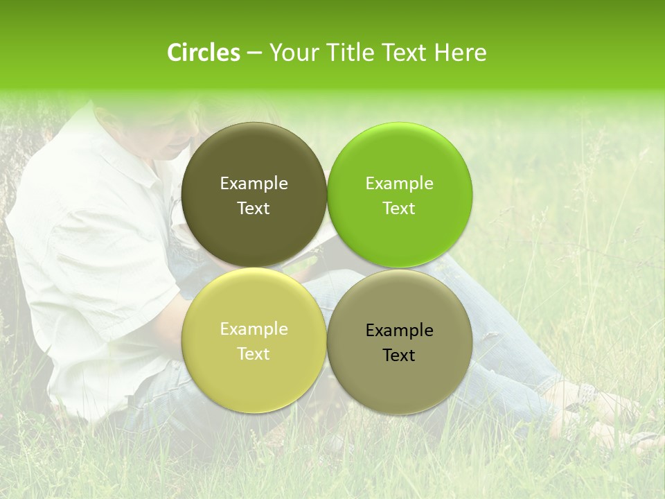 Life Portrait Single PowerPoint Template