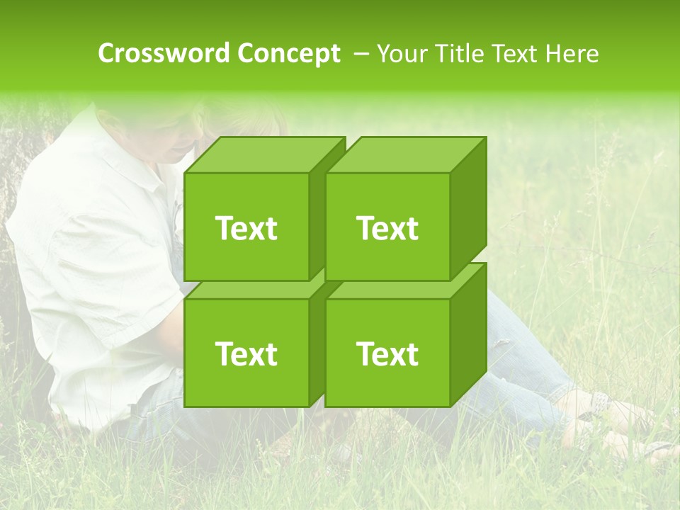 Life Portrait Single PowerPoint Template