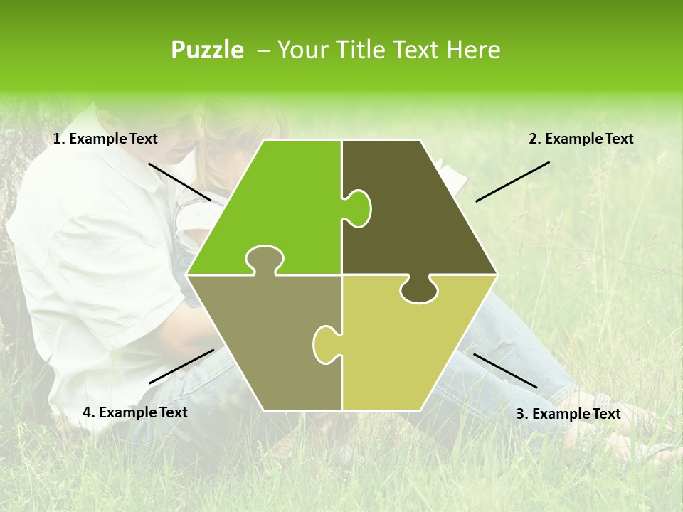 Life Portrait Single PowerPoint Template