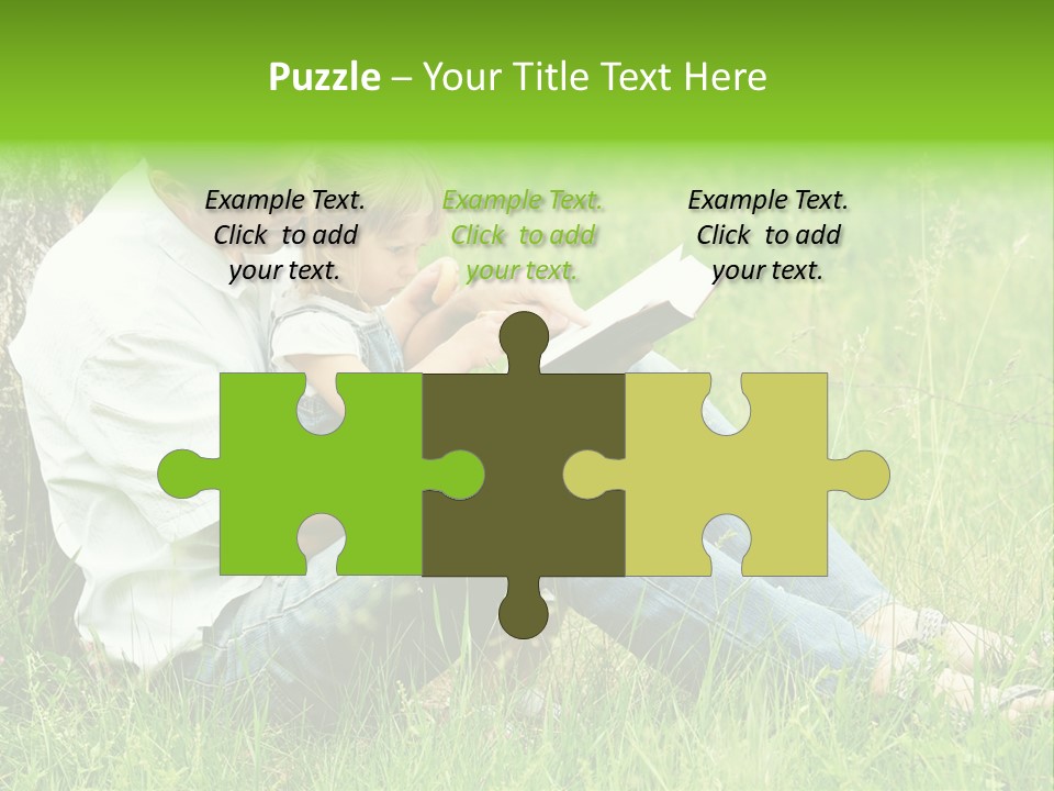 Life Portrait Single PowerPoint Template