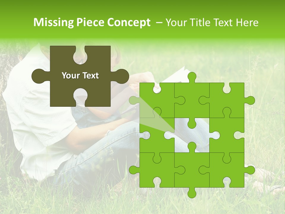 Life Portrait Single PowerPoint Template