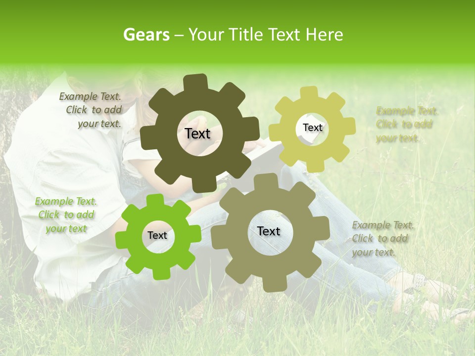 Life Portrait Single PowerPoint Template