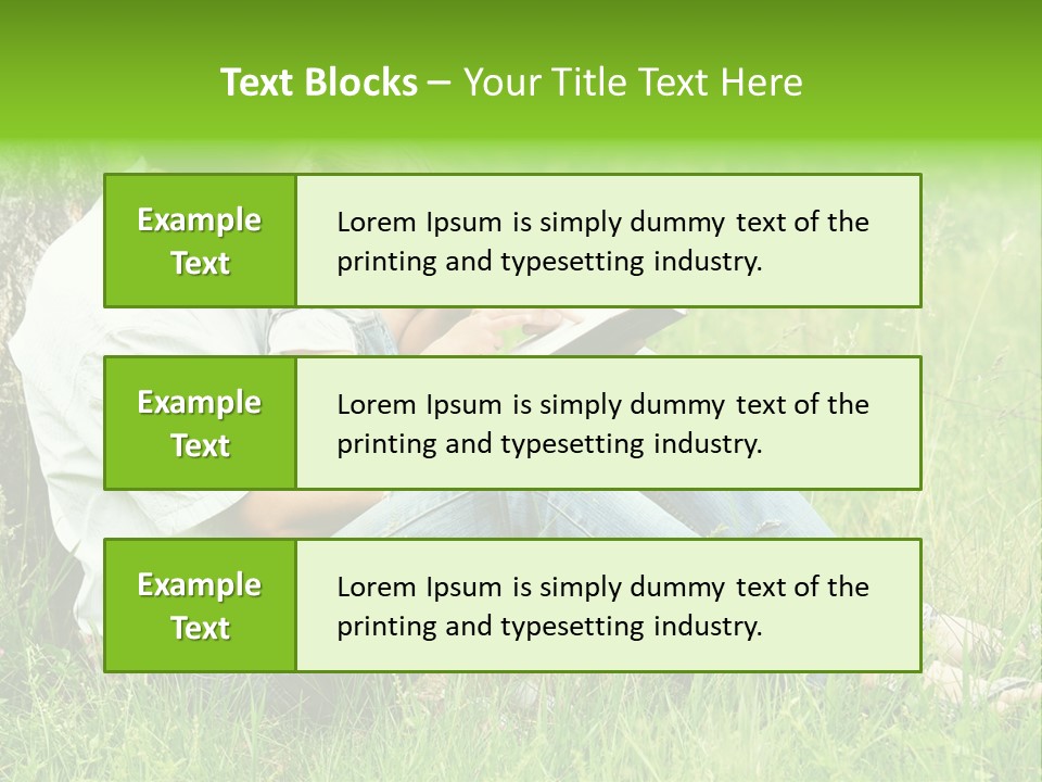 Life Portrait Single PowerPoint Template
