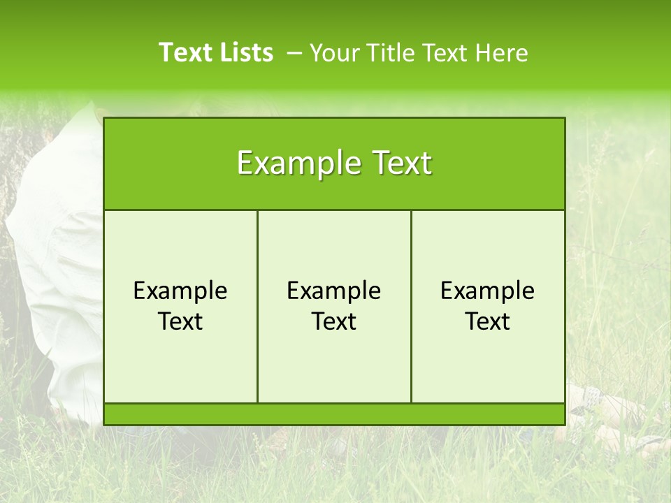 Life Portrait Single PowerPoint Template
