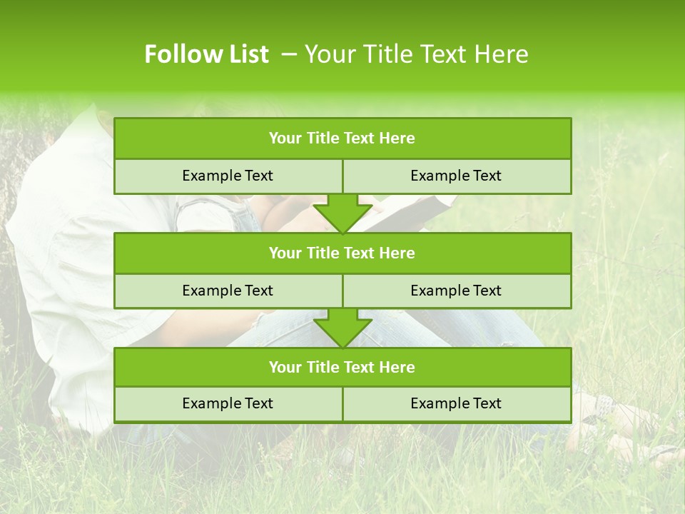 Life Portrait Single PowerPoint Template