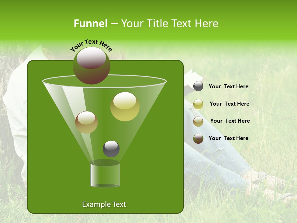 Life Portrait Single PowerPoint Template