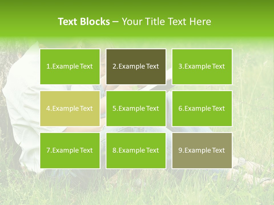 Life Portrait Single PowerPoint Template