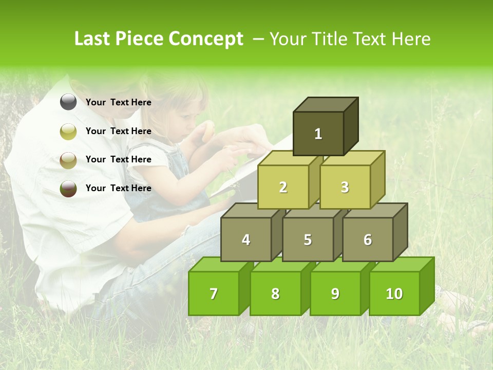 Life Portrait Single PowerPoint Template