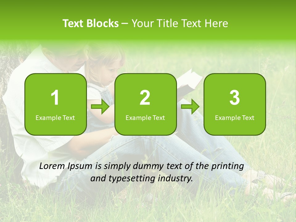 Life Portrait Single PowerPoint Template