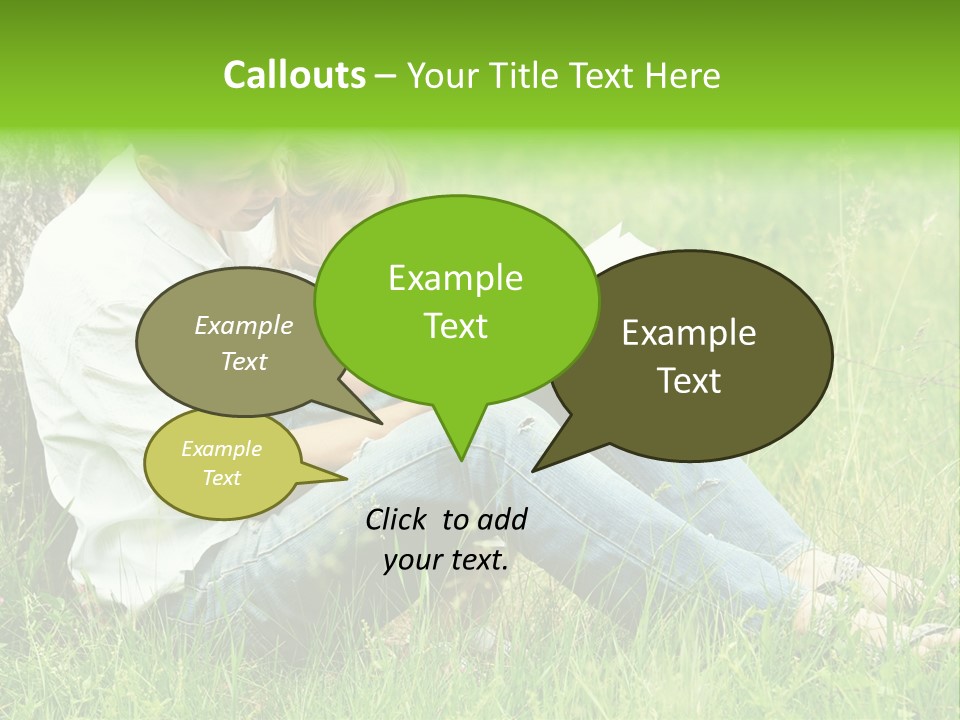 Life Portrait Single PowerPoint Template