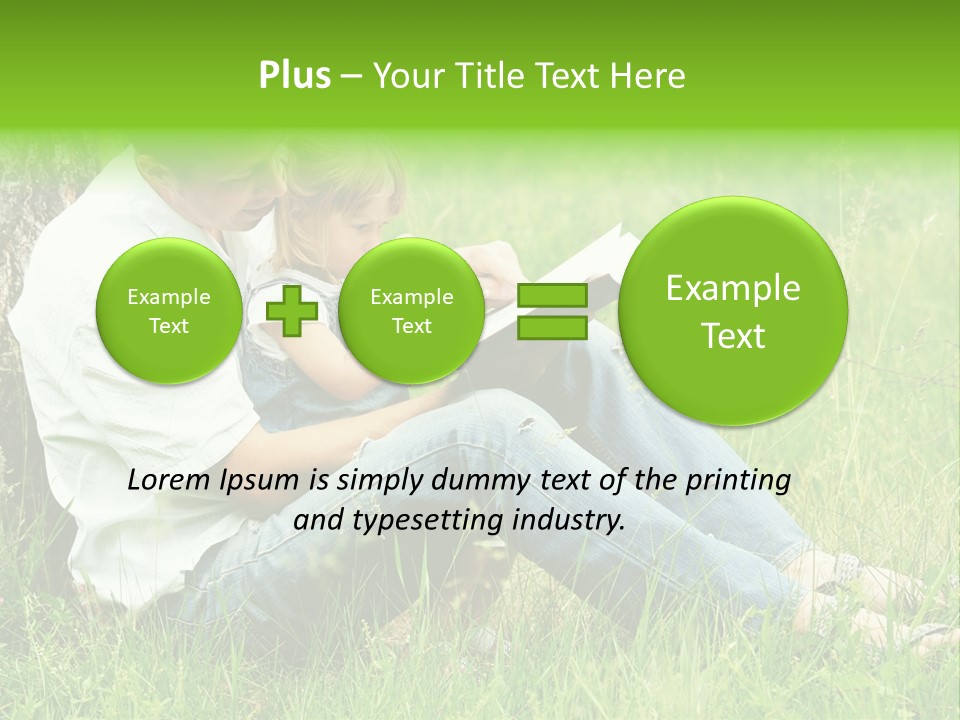 Life Portrait Single PowerPoint Template