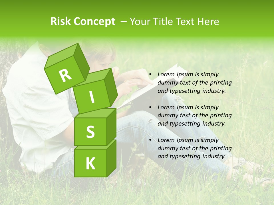 Life Portrait Single PowerPoint Template