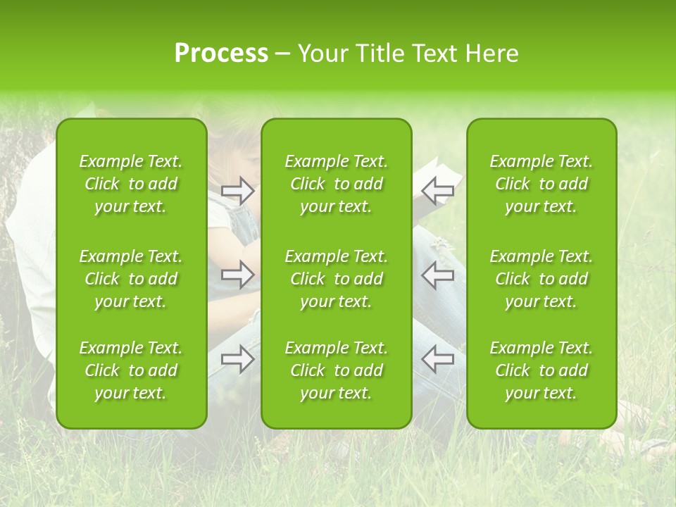 Life Portrait Single PowerPoint Template