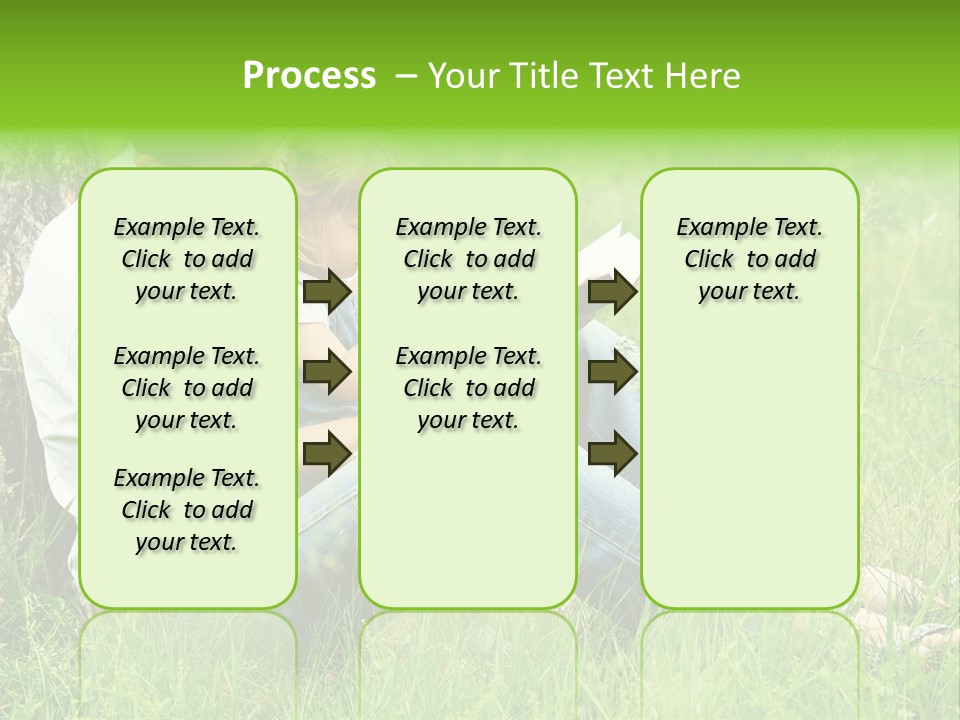 Life Portrait Single PowerPoint Template