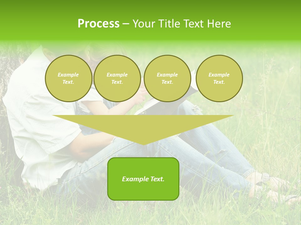 Life Portrait Single PowerPoint Template