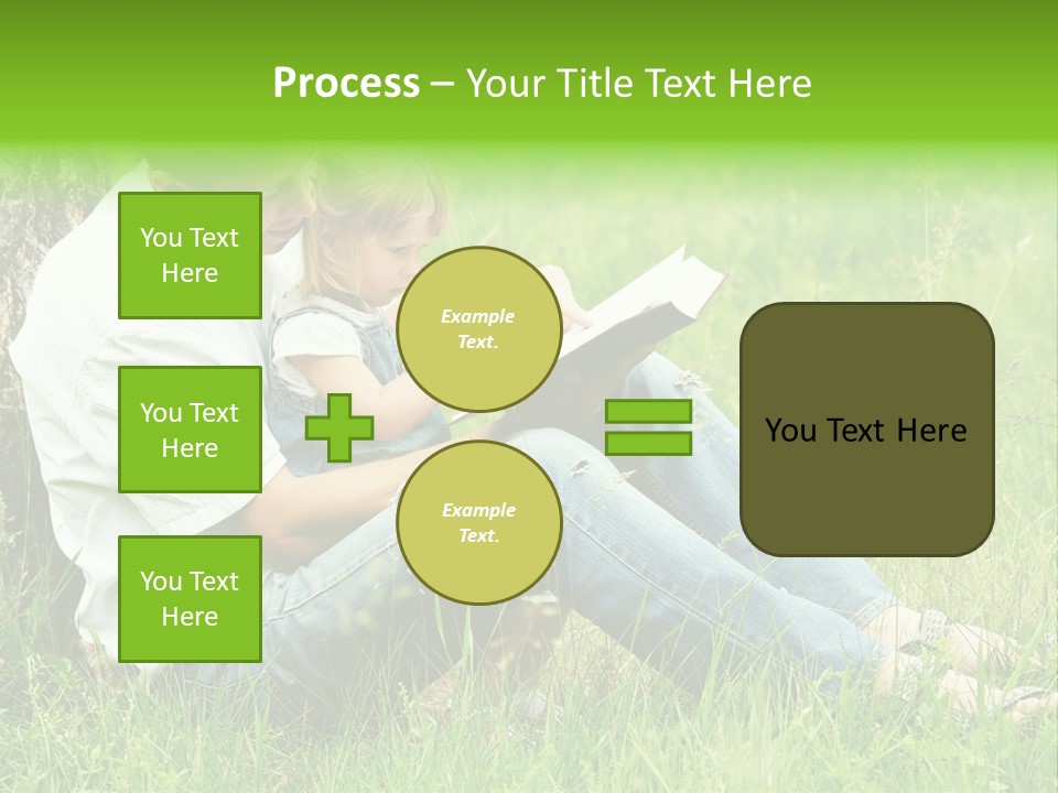 Life Portrait Single PowerPoint Template
