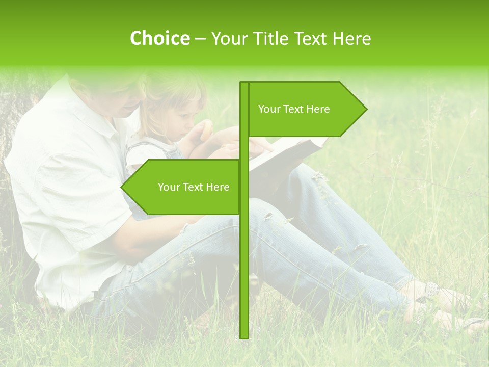 Life Portrait Single PowerPoint Template