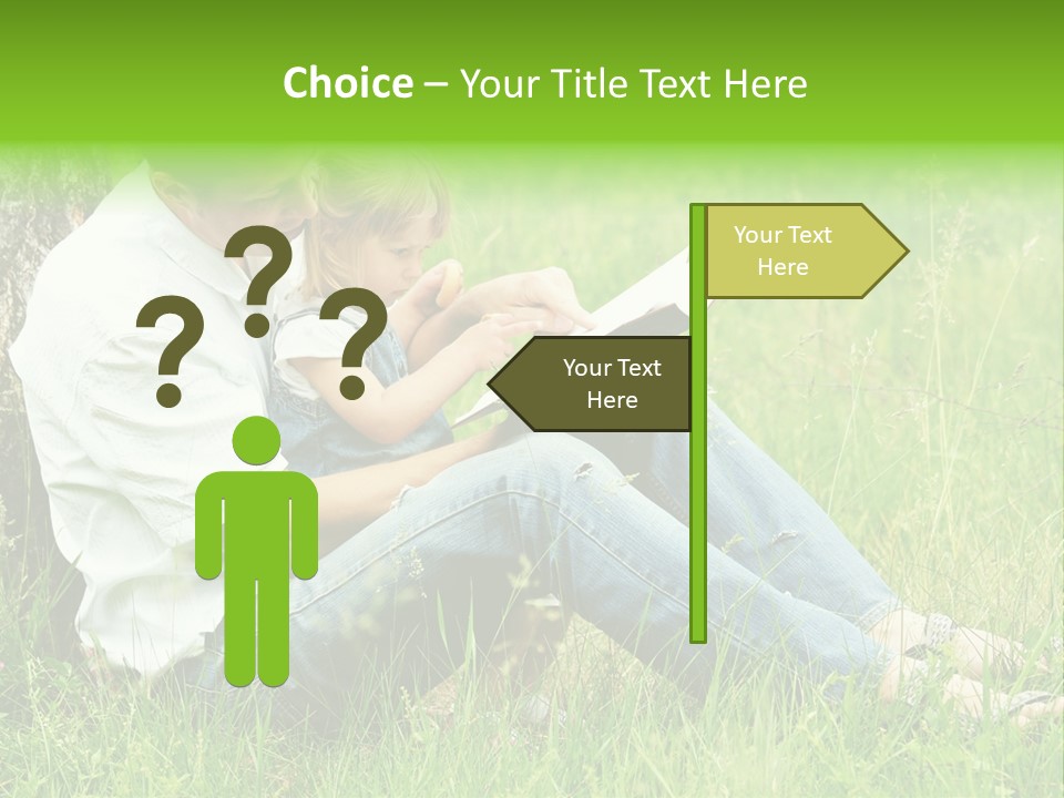 Life Portrait Single PowerPoint Template