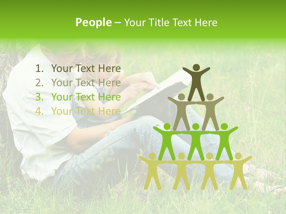 Life Portrait Single PowerPoint Template