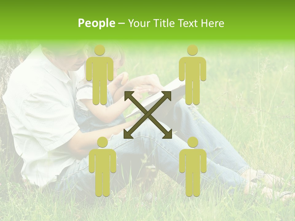 Life Portrait Single PowerPoint Template