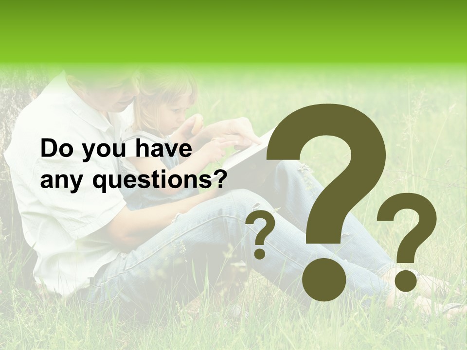 Life Portrait Single PowerPoint Template