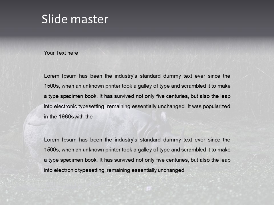 Woman Sea Wellness PowerPoint Template