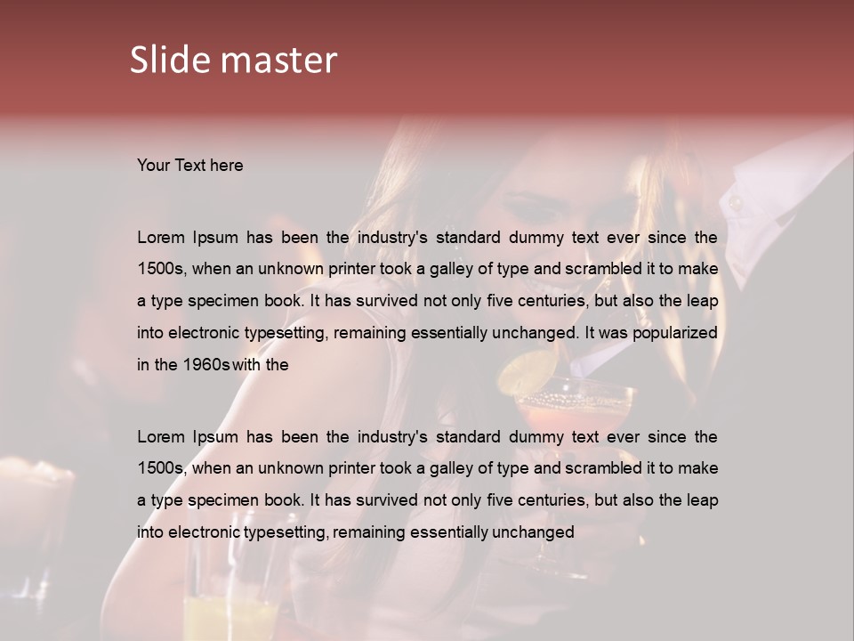 Parent Older White PowerPoint Template