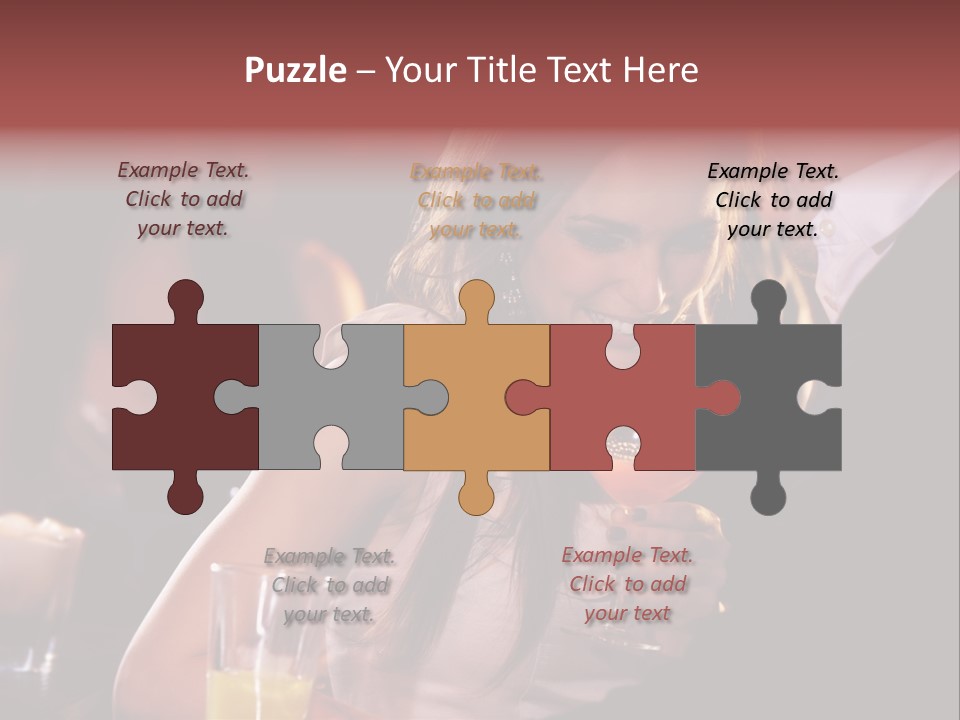 Parent Older White PowerPoint Template