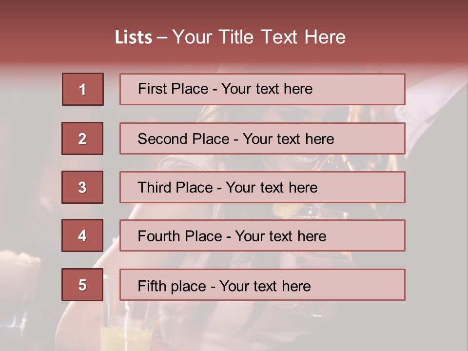 Parent Older White PowerPoint Template