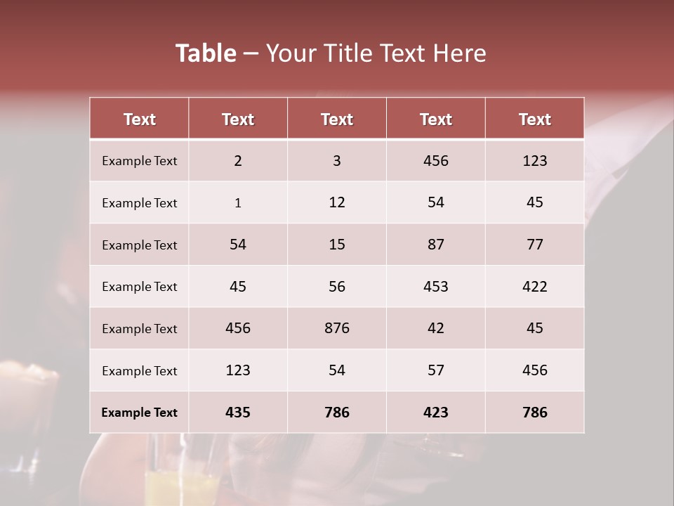 Parent Older White PowerPoint Template