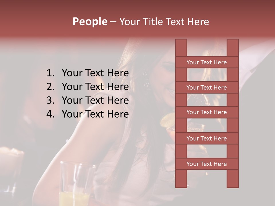 Parent Older White PowerPoint Template