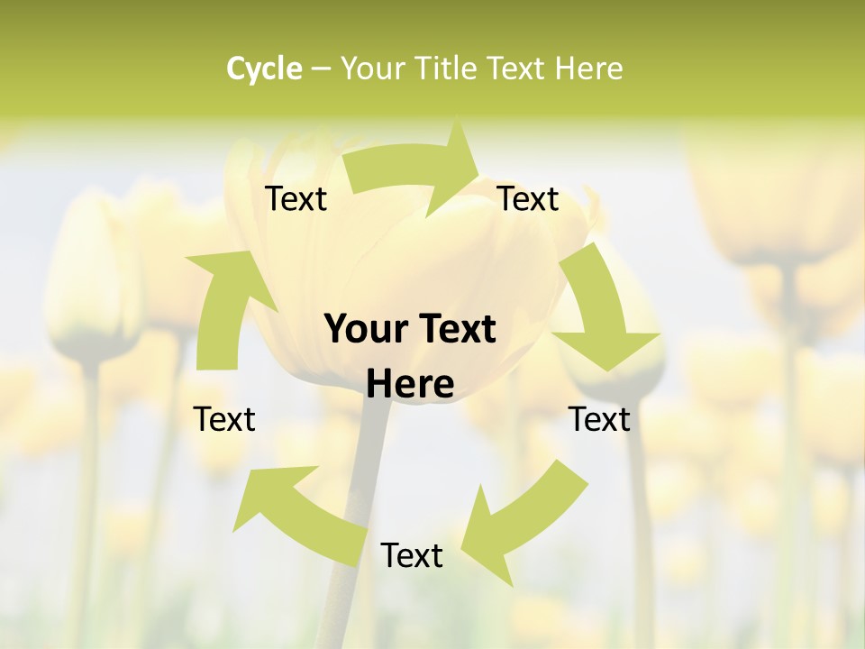 Beach Wave Woman PowerPoint Template