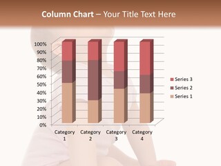 Caucasian Portrait Senior PowerPoint Template