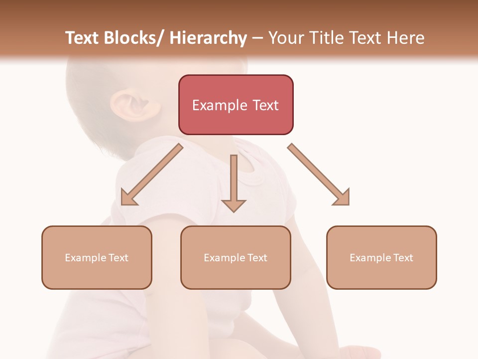 Caucasian Portrait Senior PowerPoint Template