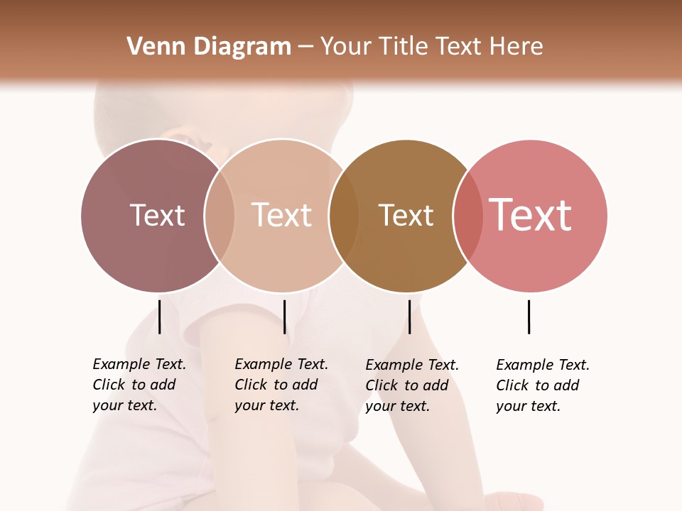 Caucasian Portrait Senior PowerPoint Template