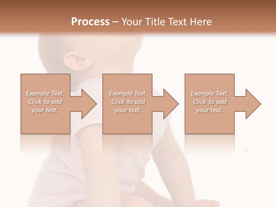 Caucasian Portrait Senior PowerPoint Template