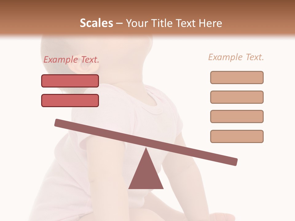 Caucasian Portrait Senior PowerPoint Template